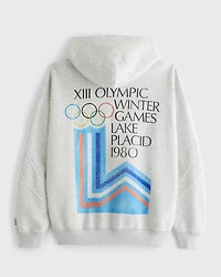 Olympics Hockey Jersey-Inspired Sweatshirt