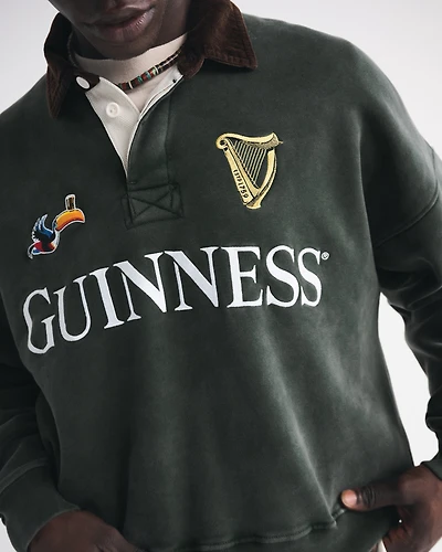 Guinness Rugby Polo Sweatshirt