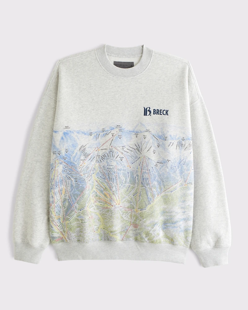 Breckenridge Graphic Crew Sweatshirt