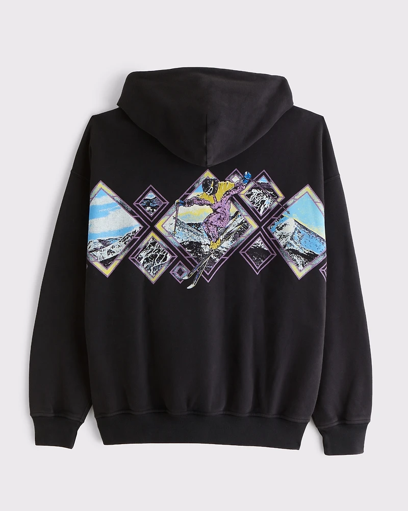 Vail Graphic Popover Hoodie
