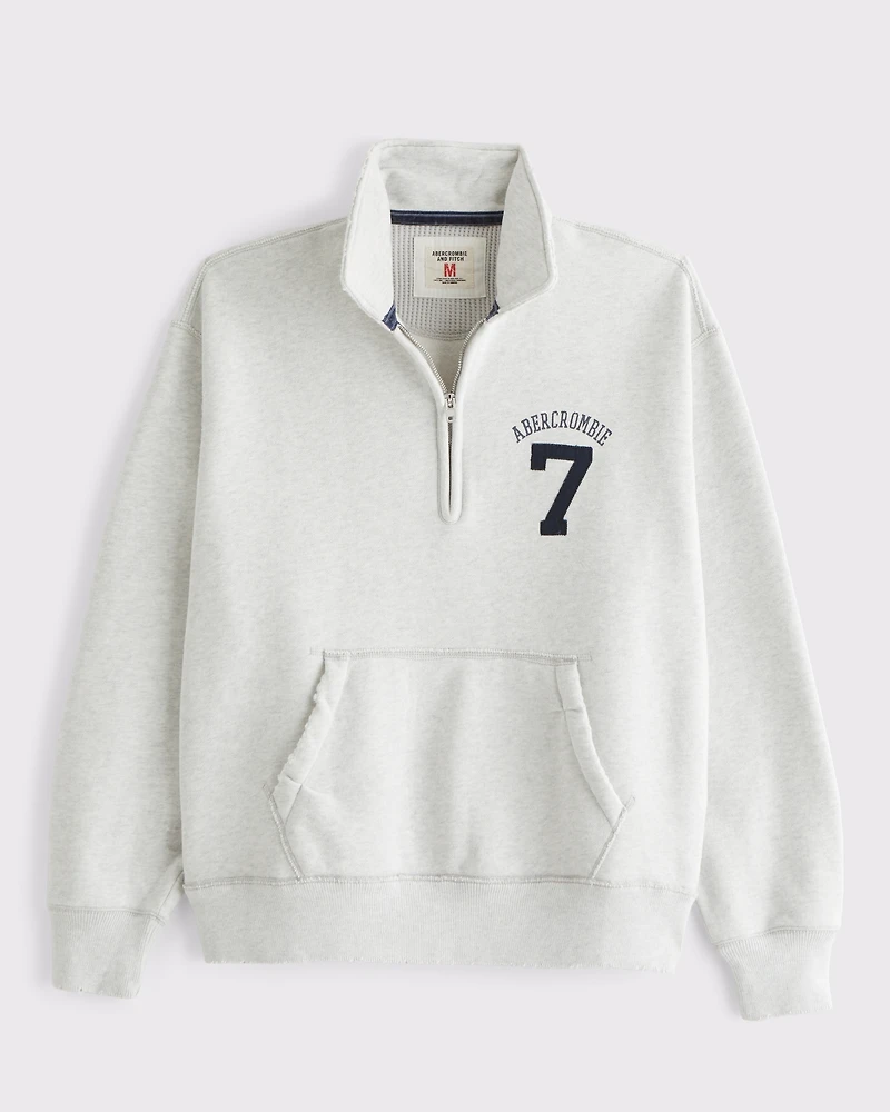 Logo Half-Zip Sweatshirt