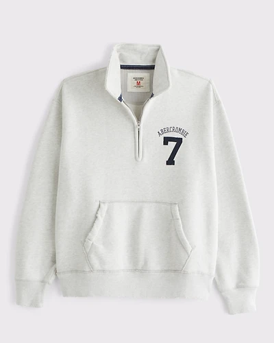 Logo Half-Zip Sweatshirt