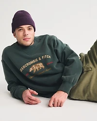 Graphic Logo Crew Sweatshirt