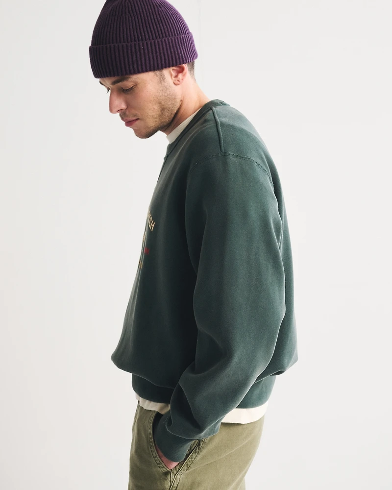 Graphic Logo Crew Sweatshirt