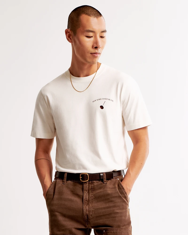Cocktail Classic Polished Graphic Tee
