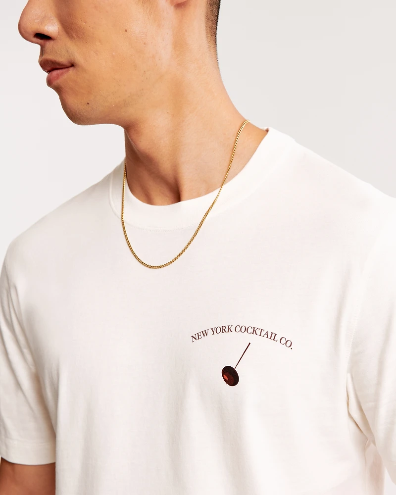 Cocktail Classic Polished Graphic Tee