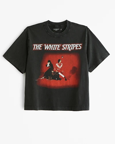 CroppedThe White Stripes Graphic Tee