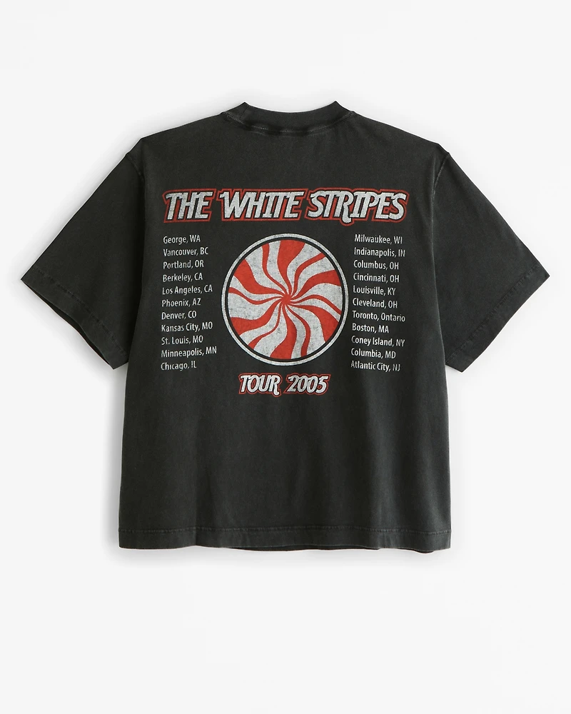 CroppedThe White Stripes Graphic Tee