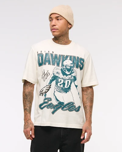 Brian Dawkins Vintage-Inspired Graphic Tee