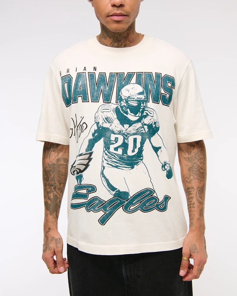 Brian Dawkins Vintage-Inspired Graphic Tee