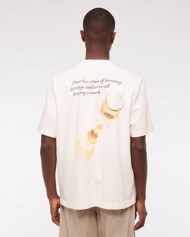Stella Artois Vintage-Inspired Graphic Tee