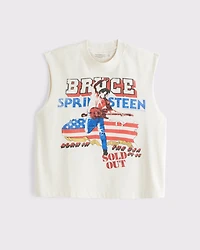 Premium Heavyweight Cropped Bruce Springsteen Tank