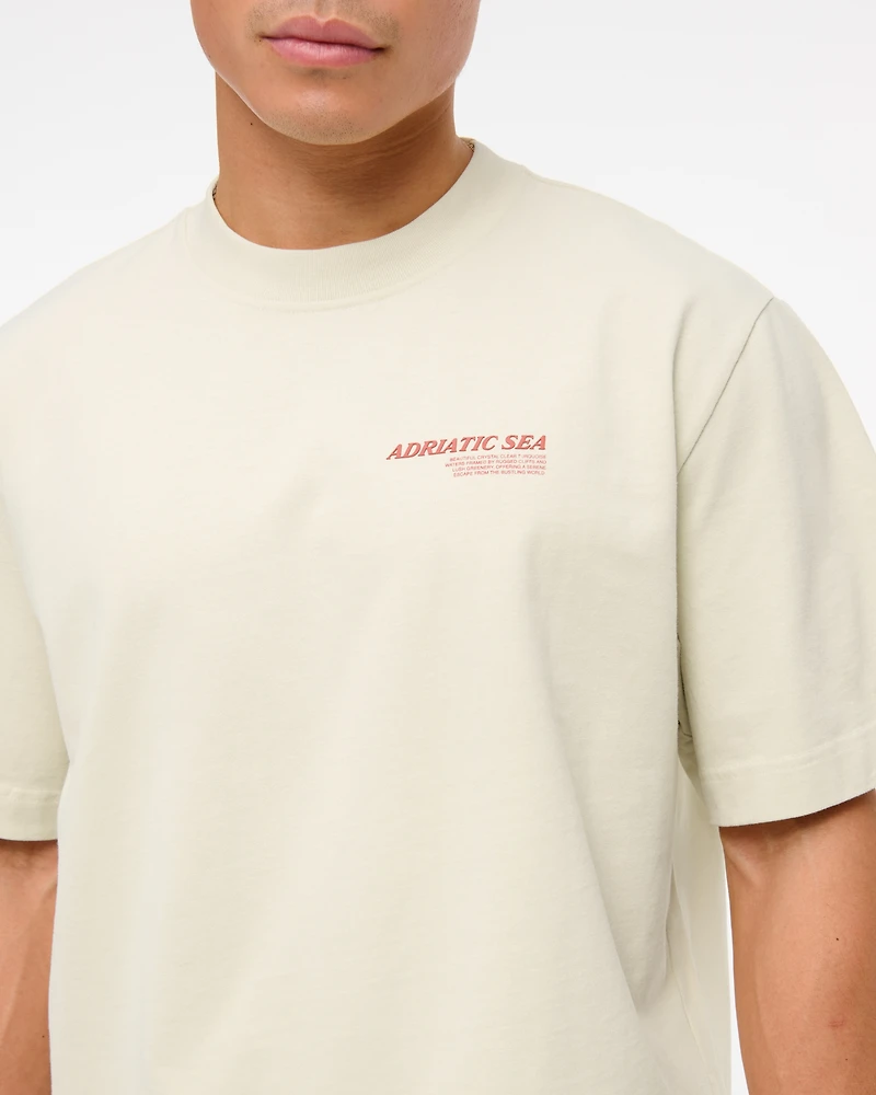 Premium Heavyweight Cropped Thailand Graphic Tee