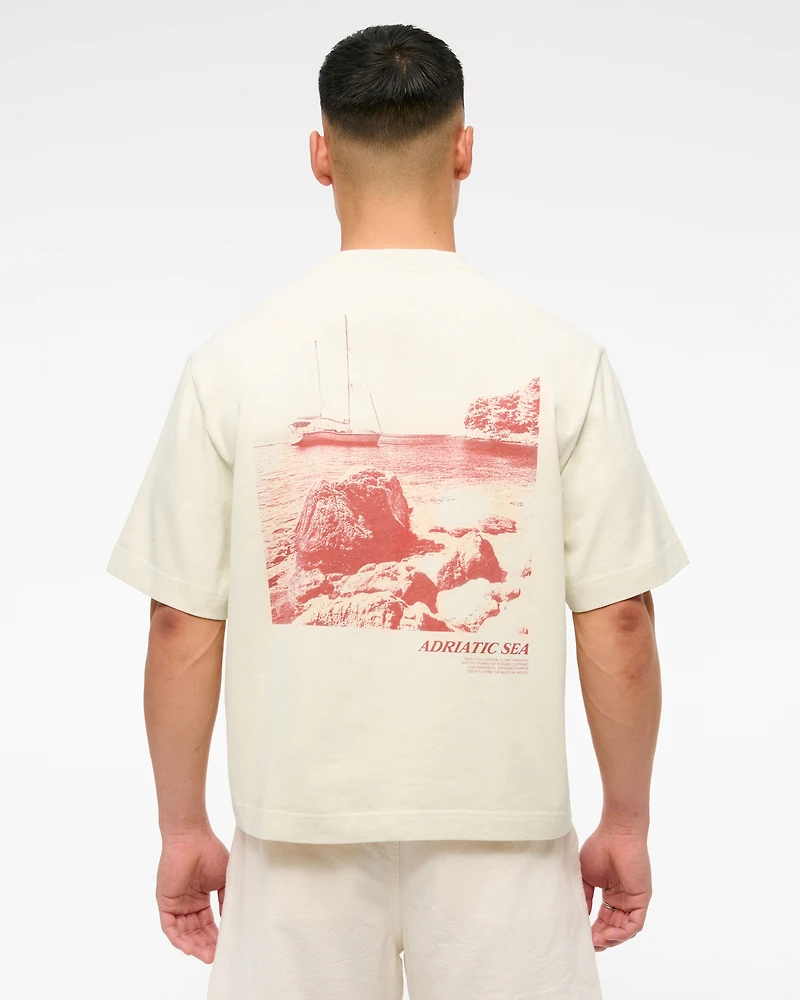 Premium Heavyweight Cropped Thailand Graphic Tee