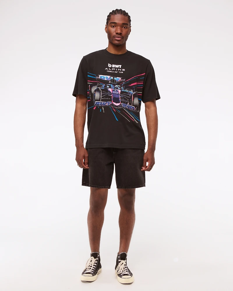 Alpine Racing Vintage-Inspired Graphic Tee