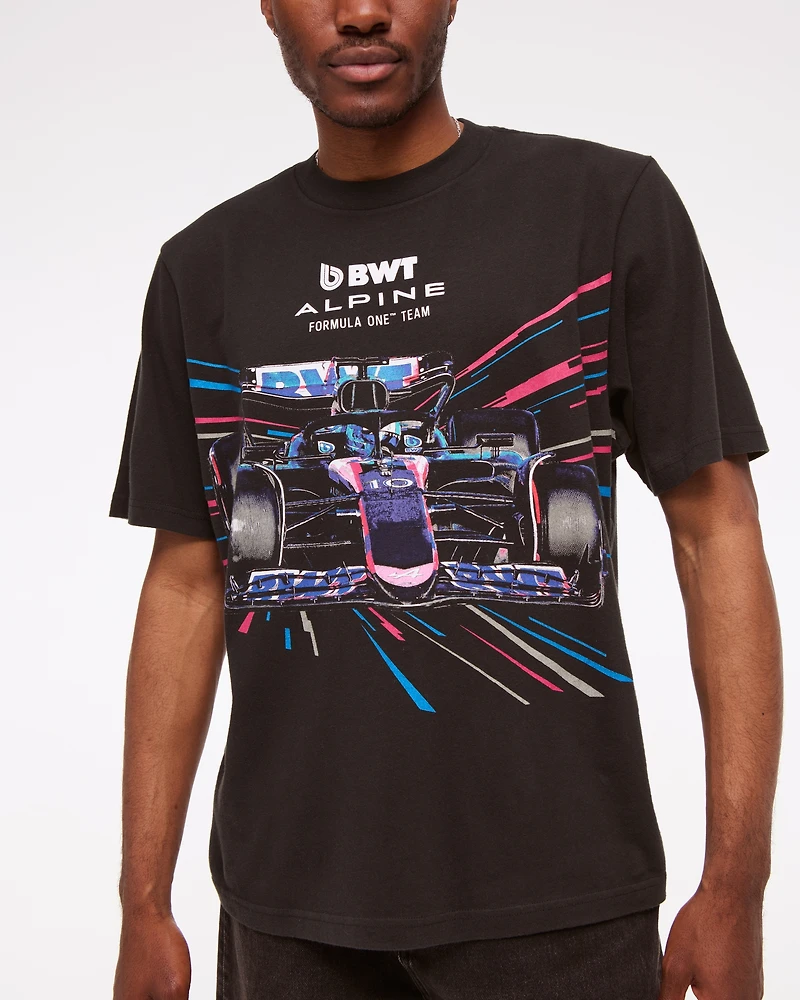 Alpine Racing Vintage-Inspired Graphic Tee