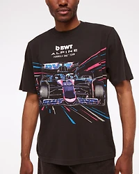 Alpine Racing Vintage-Inspired Graphic Tee
