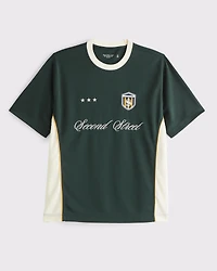 Soccer-Inspired Graphic Tee