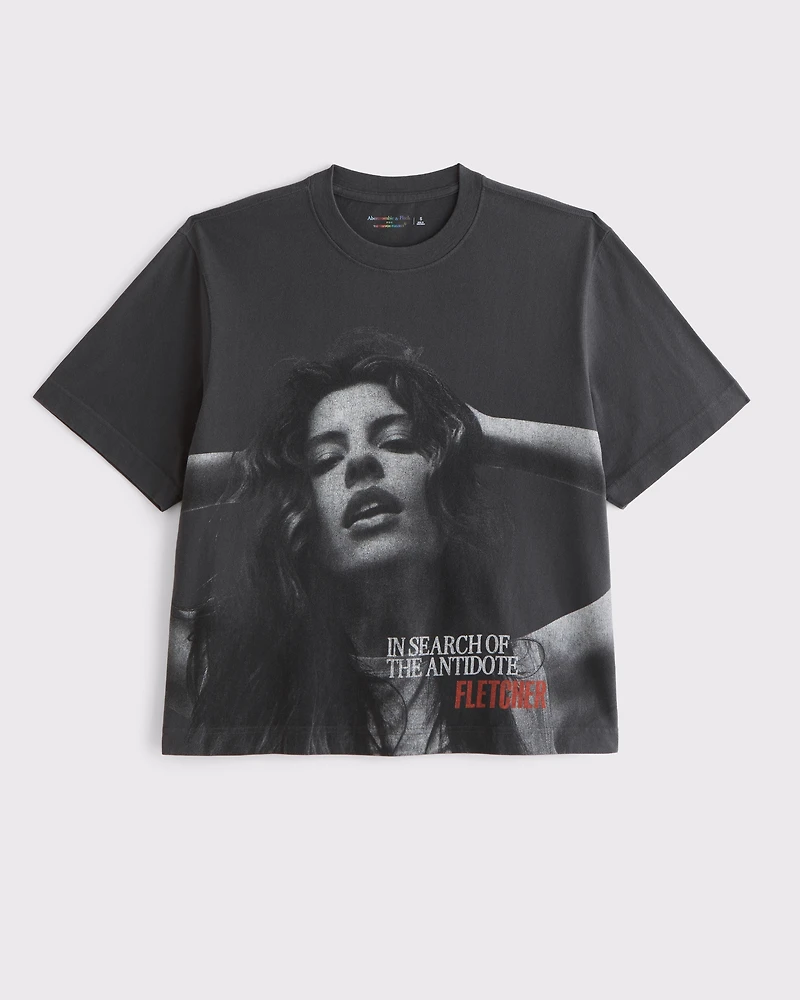 Cropped Fletcher Graphic Tee