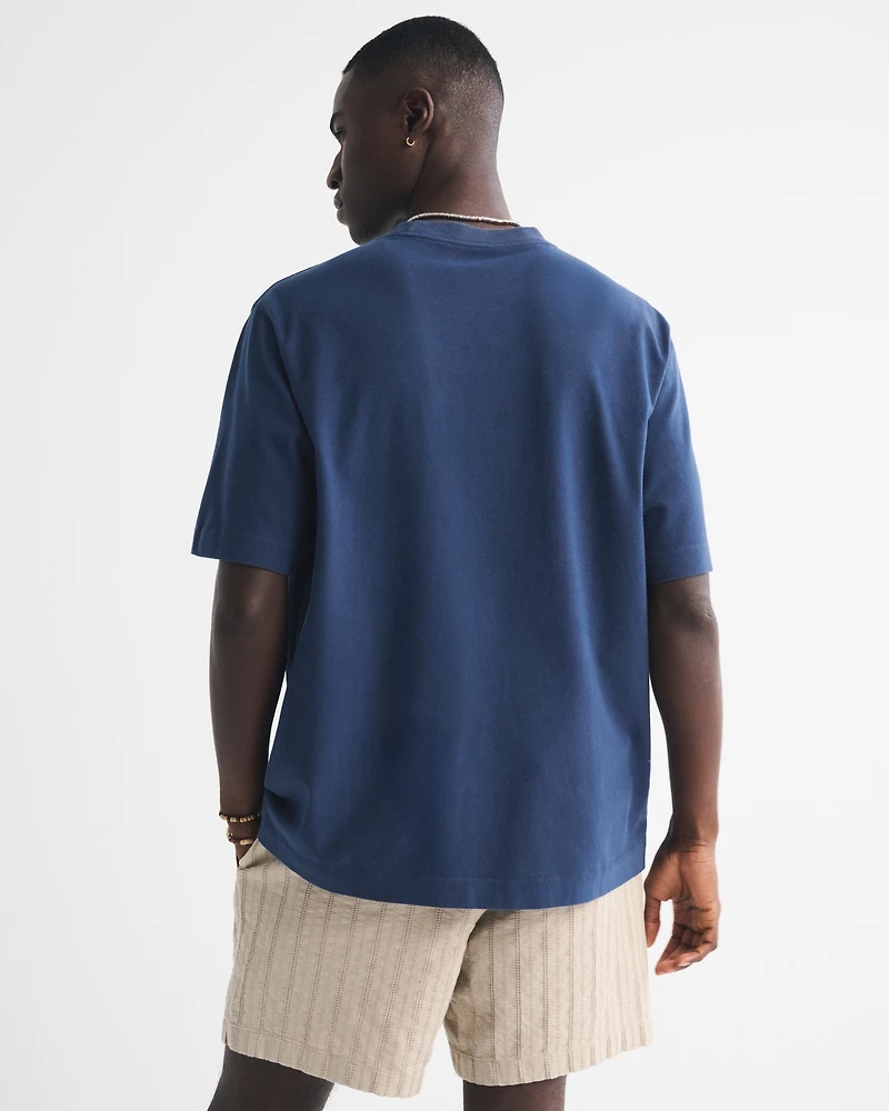 Premium Heavyweight 2.0 Micro-Logo Tee