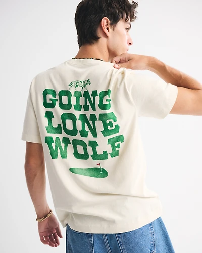 Camiseta gráfica de golf