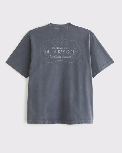 Premium Heavyweight Golf Graphic Tee