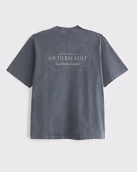 Premium Heavyweight Golf Graphic Tee
