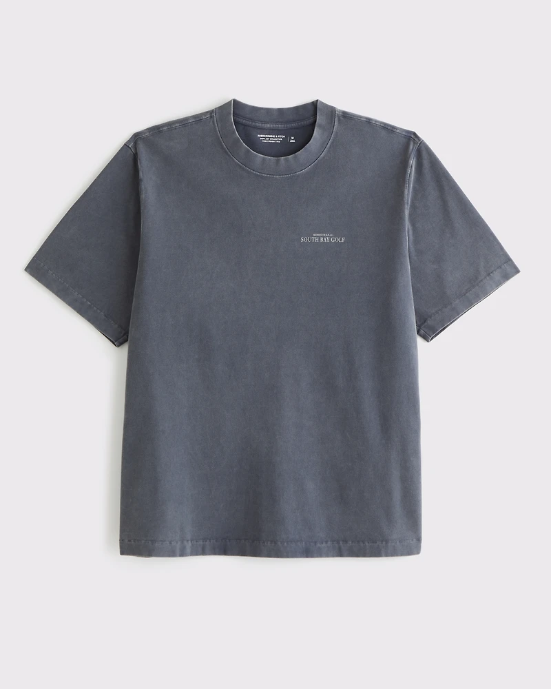 Premium Heavyweight Golf Graphic Tee