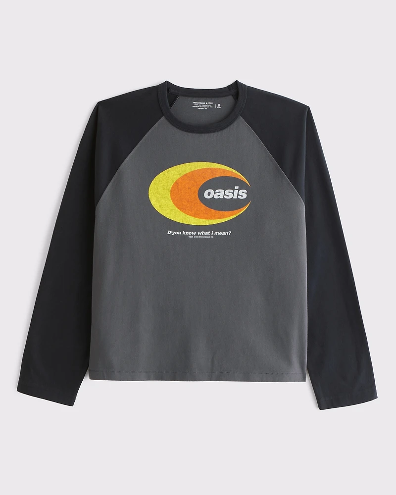 The Who Long-Sleeve Premium Heavyweight Cropped Tee