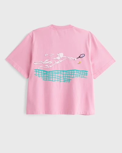 Premium Heavyweight 2.0 Prince Tennis Graphic Tee