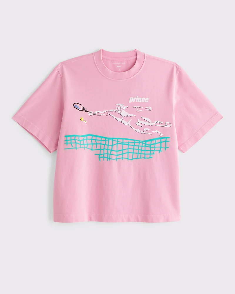 Premium Heavyweight 2.0 Prince Tennis Graphic Tee