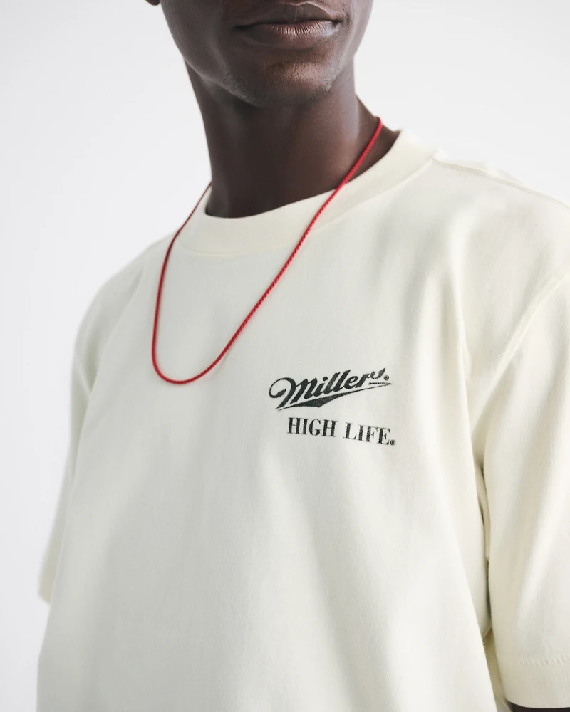 Premium Heavyweight 2.0 Miller High Life Graphic Tee