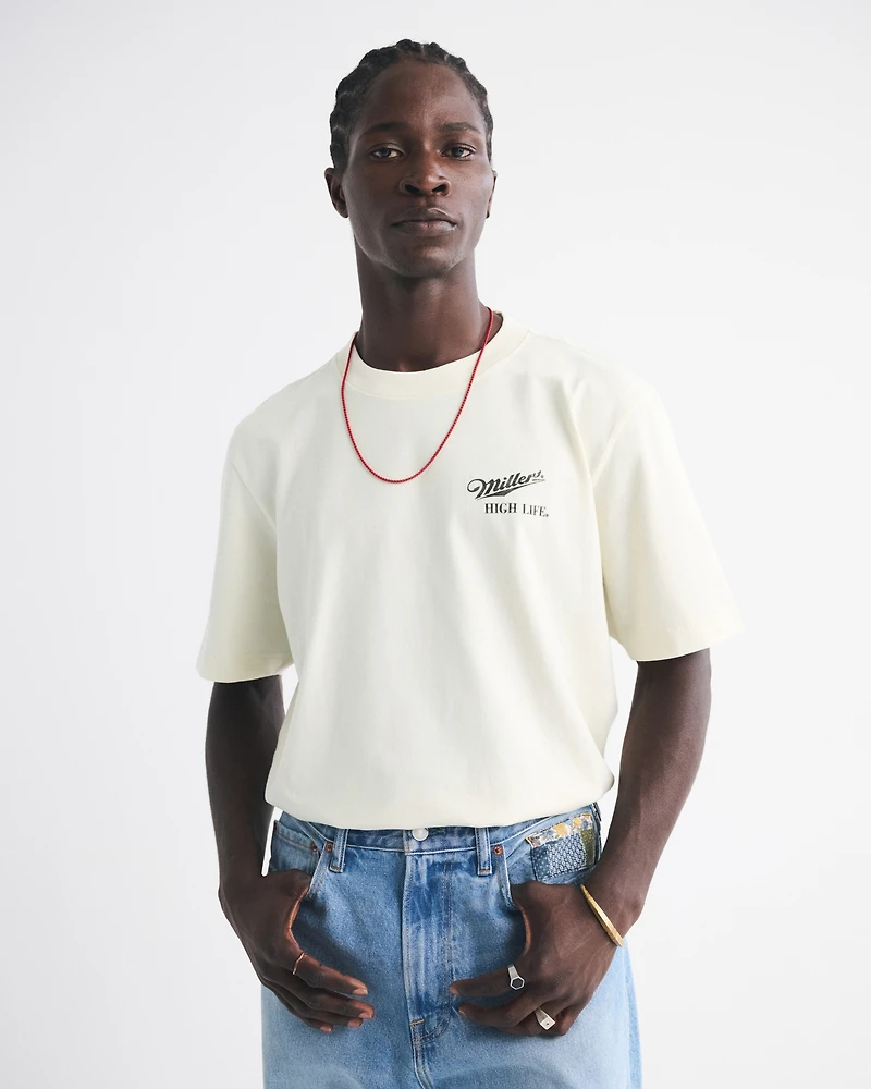 Premium Heavyweight 2.0 Miller High Life Graphic Tee