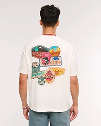 Patches Vintage-Inspired Graphic Tee