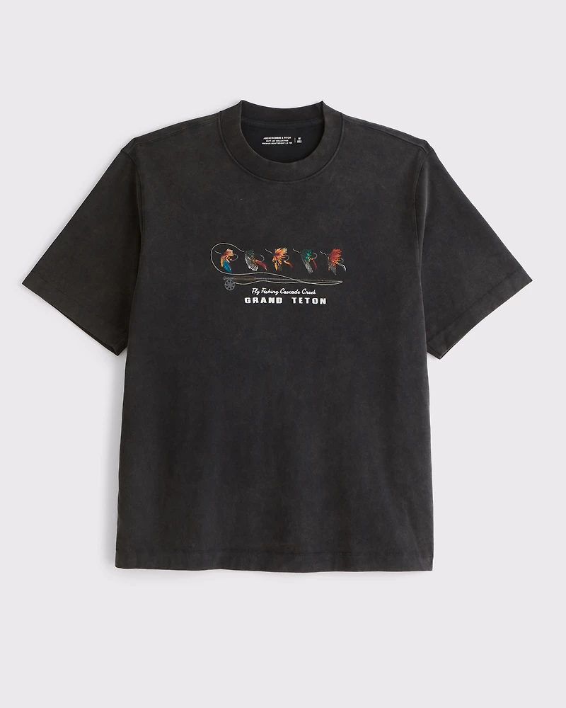 Premium Heavyweight 2.0 Lake Placid Graphic Tee