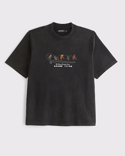 Premium Heavyweight 2.0 Lake Placid Graphic Tee