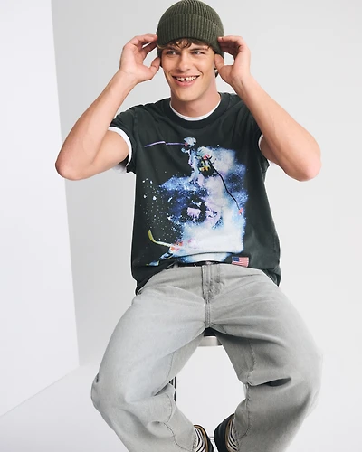 Olympics Vintage-Inspired Graphic Tee