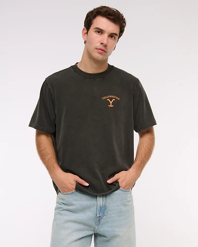 Yellowstone Vintage-Inspired Graphic Tee