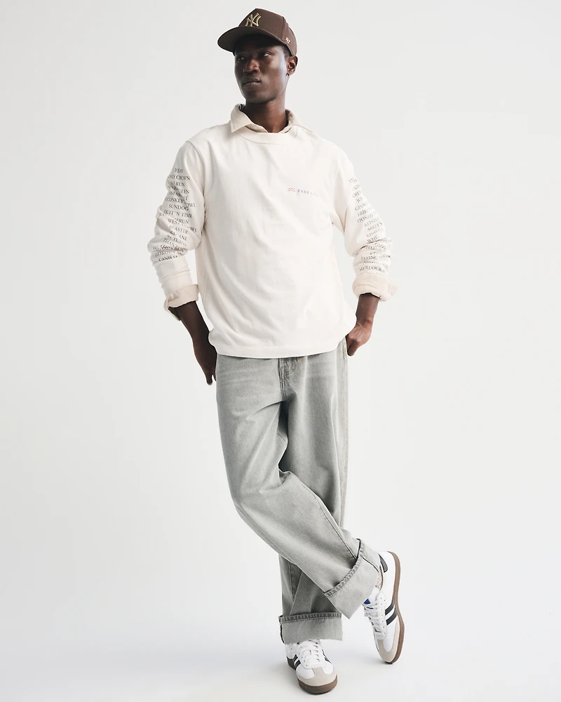 Long-Sleeve Premium Heavyweight 2.0 Park City Graphic Tee