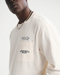 Long-Sleeve Premium Heavyweight 2.0 Cafe Graphic Tee