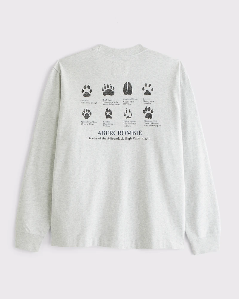 Long-Sleeve Graphic Logo Tee