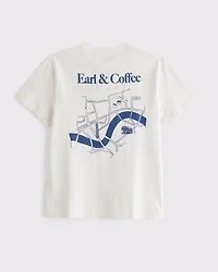 Premium Heavyweight Café Graphic Tee