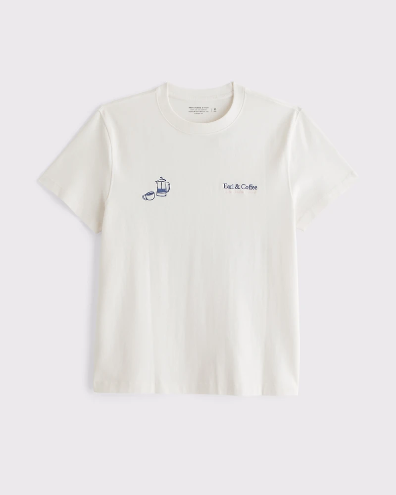 Premium Heavyweight Café Graphic Tee