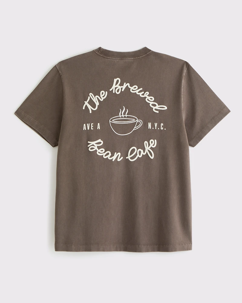 Premium Heavyweight Café Graphic Tee