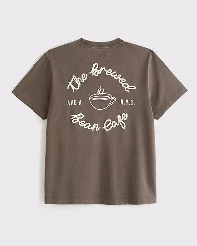 Premium Heavyweight Café Graphic Tee