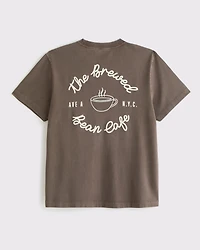Premium Heavyweight Café Graphic Tee