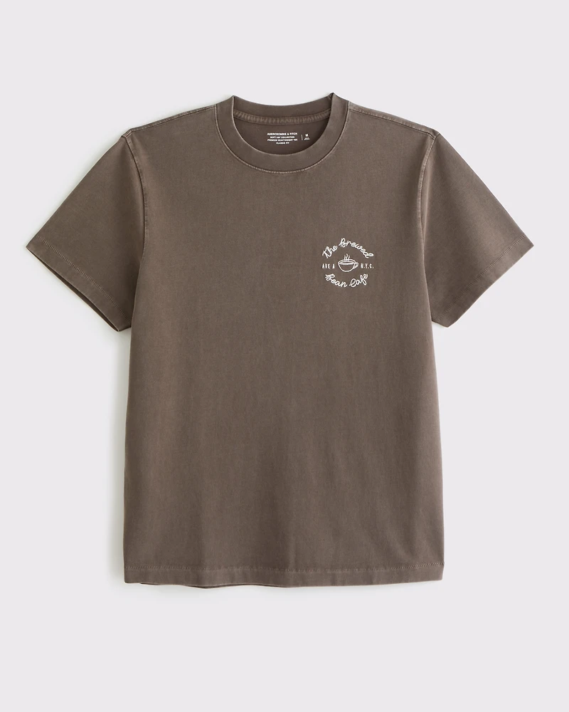 Premium Heavyweight Café Graphic Tee