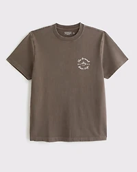 Premium Heavyweight Café Graphic Tee