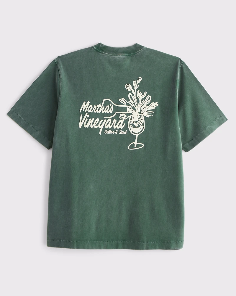Premium Heavyweight 2.0 Martha's Vineyard Graphic Tee