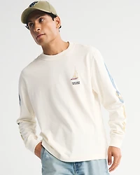 Long-Sleeve Premium Heavyweight 2.0 Nantucket Graphic Tee